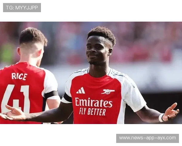 萨卡斜塞助攻队友门前补射阿森纳领先